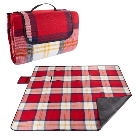 Leisure Sports Outdoor Picnic Blanket Oversized Beach Mat with Foam Padding-Waterproof and Foldable- For Travel 560455GCS